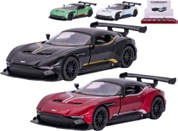 Modello d'auto in metallo Aston Martin Vulcan 1:38 con meccanismo a retrocarica Kinsmart