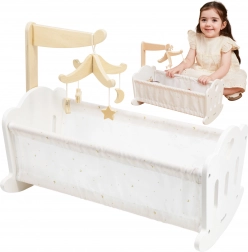 Culla in legno per bambole PolarB di Viga