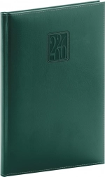 Agenda settimanale Panama 2026 verde 15 x 21 cm