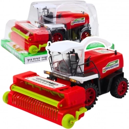Combinatore agricolo rosso con trasmissione