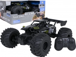 Crawler fuoristrada RC 1:14 con carrozzeria in metallo e radiocomando 2,4 GHz