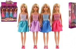 Bambola Anlily snodata 28 cm con abito elegante