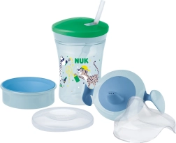 Tazza per bambini NUK Learn to Drink Set per ragazzi 230 ml