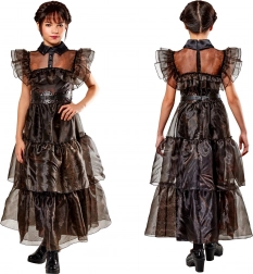 Costume di carnevale – abito da ragazza WEDNESDAY Rave’n Dance 134–140 cm