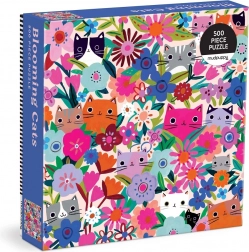 Puzzle Gatti nei fiori 500 pezzi