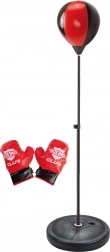 Set da boxe con pera e guantoni, altezza 69–109 cm