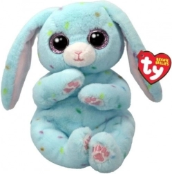 Peluche TY coniglietto blu 15 cm