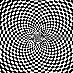 Curiosi puzzle quadrato Q Shimmer: Illusione IV, 79 pezzi