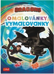 Libro da colorare Dragon Trainer 20 × 27,5 cm