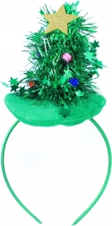 Cerchietto di Natale con albero