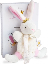 Set regalo Doudou - Coniglietto con supporto per ciuccio
