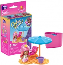 Mega Construx Barbie Color Reveal microbambola