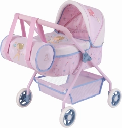 Il mio primo passeggino per bambole con borsa Gala, 56 cm