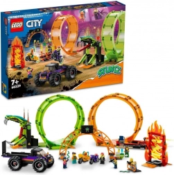 LEGO City Stuntz Doppio Loop da Stunt