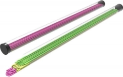 filamento pcl pro penna 3d basic – set 15 m rosa, giallo, verde