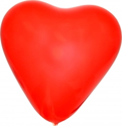 Palloncino gonfiabile a forma di cuore 26 cm - 10 pezzi
