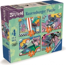 Ravensburger Puzzle Disney: Stitch attività divertenti 4 in 1