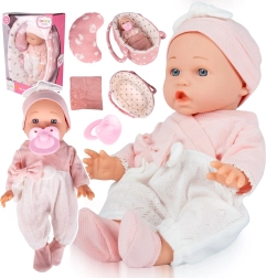 Bambola 30 cm con marsupio