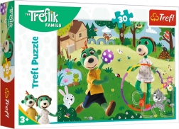 Puzzle 30 pezzi – La famiglia Treflik: Giornata attiva