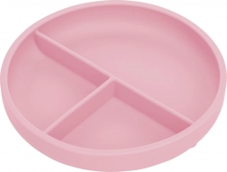 Piatto in silicone per bambini Rosa