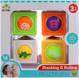 Blocchi educativi per i più piccoli con immagini rotanti