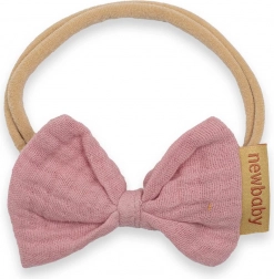 Fascia in mussola per neonati New Baby rosa