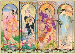 Puzzle Ravensburger Quattro stagioni 1000 pezzi