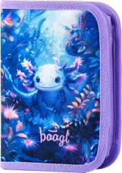 Astuccio scolastico a un piano Axolotl