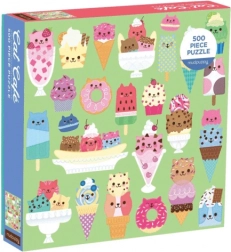 Puzzle MUDPUPPY Pasticceria dei Gattini 500 pezzi
