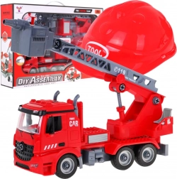Auto dei pompieri 2in1 con elmetto