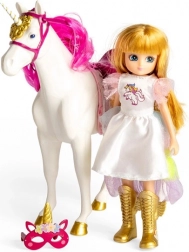 Bambola Lottie da vestire con unicorno