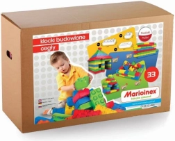 mattoncini da costruzione giganti MARIOINEX – mattoni, 33 pezzi
