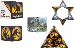 Cubo rompicapo magnetico dinosauro, plastica, 6 cm