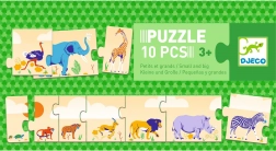 Puzzle lungo per bambini 10 pezzi da DJECO