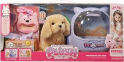 Animaletto – cagnolino di peluche con accessori - 1 pezzo