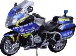 Modello in metallo di motocicletta della polizia polacca 1/18