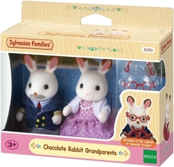 Sylvanian Families nonni dei conigli con orecchie al cioccolato