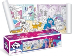 Poster da colorare My Little Pony 70 × 16 cm in scatola regalo