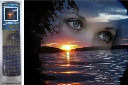 Pittura di diamante Tramonto sulla spiaggia 30x40cm