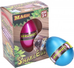 Serpente crescente dall'uovo