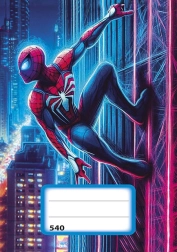 Quaderno A5 senza righe con motivo Supereroe