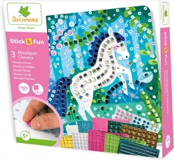 Stick & Fun mosaico – cavallini set creativo per bambini