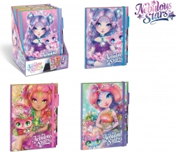 Nebulous Stars diario con pagine nere