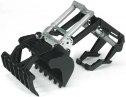 bruder caricatore frontale con pinza per trattori serie 2000 1:16