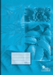 Quaderno scolastico A4 bianco 20 fogli blu