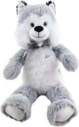Husky di peluche 55 cm