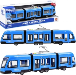 Snodo blu con luce e suono TRAMWAY ZA3834