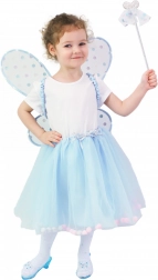 Costume da fata per bambini Modřenka con ali luminose