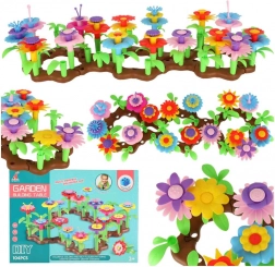 Set di costruzione creativo Giardino di fiori 104 pezzi