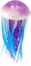 Figurina di medusa luminosa in piatto 9 cm